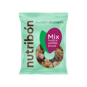 Mix nucă şi stafide brune 50g
