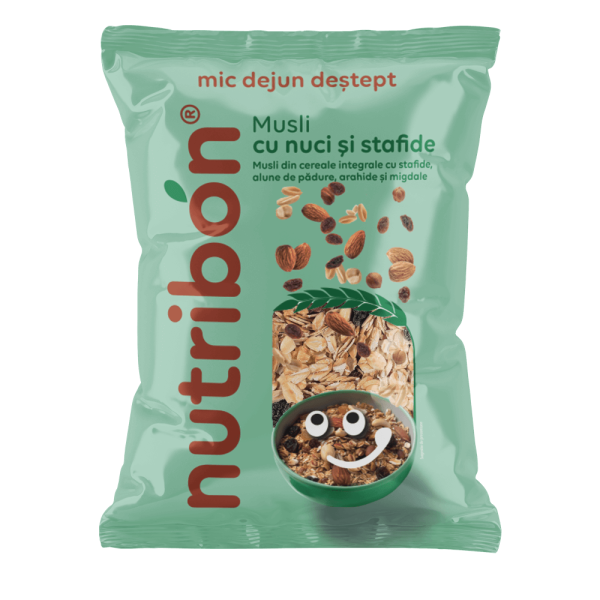 Musli with walnuts and raisins 350g